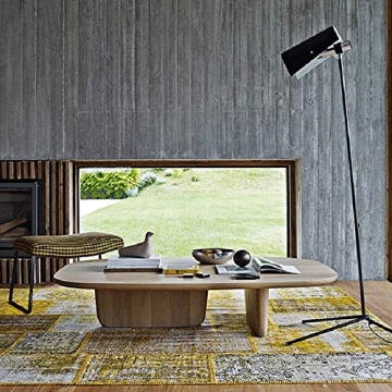 BAYCHEER 47" Walnut Rectangular Coffee Table - Elegant Design