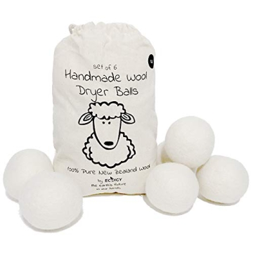 Wool Dryer Balls XL 6-Pack Eco-Friendly Laundry Solution