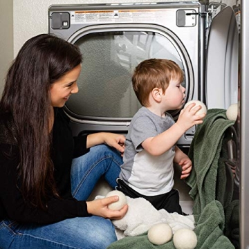 Wool Dryer Balls XL 6-Pack Eco-Friendly Laundry Solution