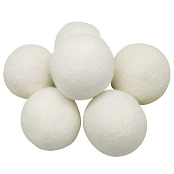 Wool Dryer Balls XL 6-Pack Eco-Friendly Laundry Solution