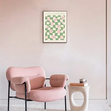 InSimSea Green and Pink Wall Art Set for Living Room