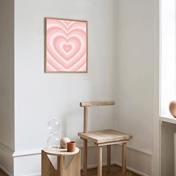 InSimSea Green and Pink Wall Art Set for Living Room