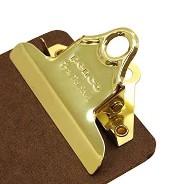 PENCO DP169 Clipboard, O/S, Gold, Mini