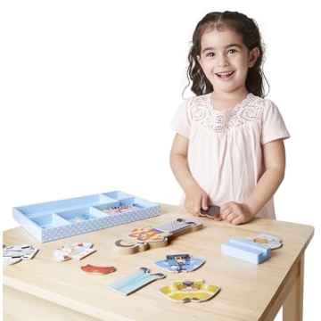 Melissa & Doug Julia Magnetic Dress-Up Set for Kids