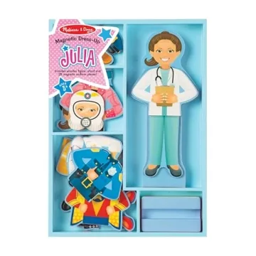 Melissa & Doug Julia Magnetic Dress-Up Set for Kids
