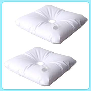 TEKXYZ Telescoping Balloon Stand Set of 2, 1.5ft to 7ft Free Adjustable Metal Balloon Column Stand for Party Decorations