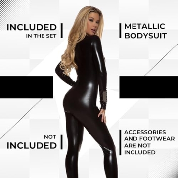 Forplay Women's Metallic Catsuit Awaits Your Costume Magic
