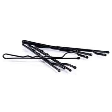 Amazon Basics Bobby Pins, 48 Count for All Hair Types
