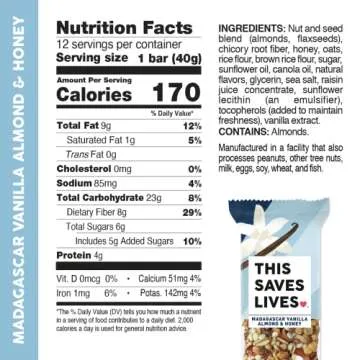 This Saves Lives Snack Bars - Healthy & Delicious Treats