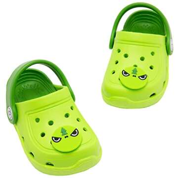 Dripdrop Girls Comfort Clogs Kids Slip On Garden Shoes Boys Lightweight Beach Pool Slide Sandals Sho...