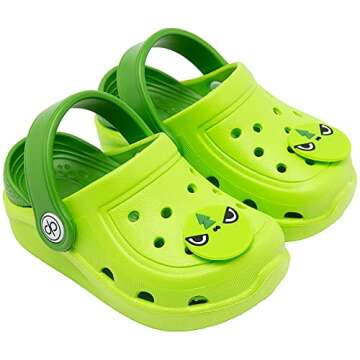 Dripdrop Girls Lightweight Comfort Clogs for Kids