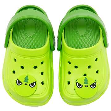 Dripdrop Girls Lightweight Comfort Clogs for Kids