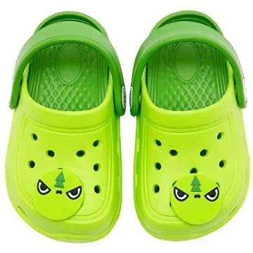 Dripdrop Girls Lightweight Comfort Clogs for Kids