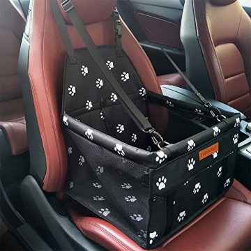 SWIHELP Dog Car Seat for Safe and Stylish Travel