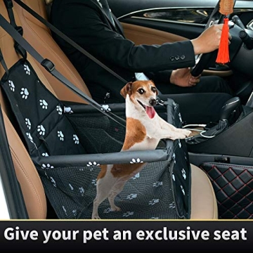 SWIHELP Dog Car Seat for Safe and Stylish Travel