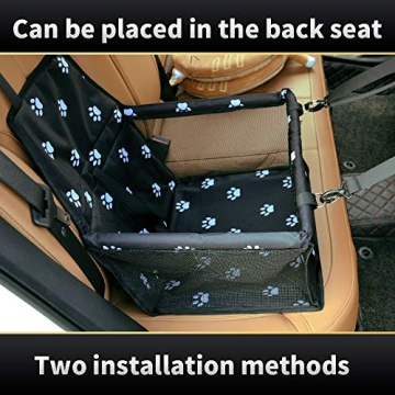 SWIHELP Dog Car Seat for Safe and Stylish Travel