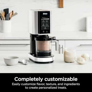 Ninja CREAMi Ice Cream Maker with 5 Programs for Custom Treats