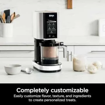 Ninja CREAMi Ice Cream Maker with 5 Programs for Custom Treats