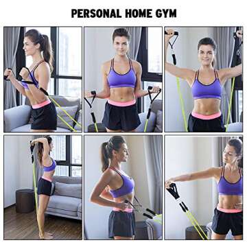 Black Exercise Resistance Bands for Optimal Workouts