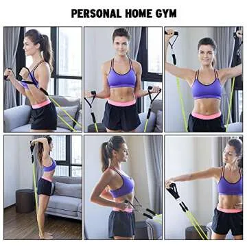 Black Exercise Resistance Bands for Optimal Workouts