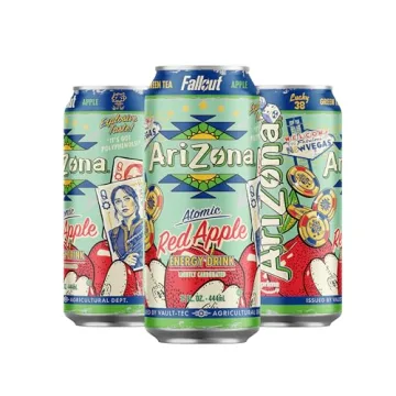 AriZona x Fallout Energy Drink - Red Apple & Green Tea Flavor