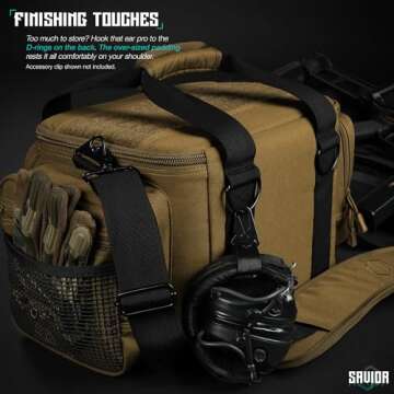 Savior Tactical Triple Pistol Carrying Case with Sleeves