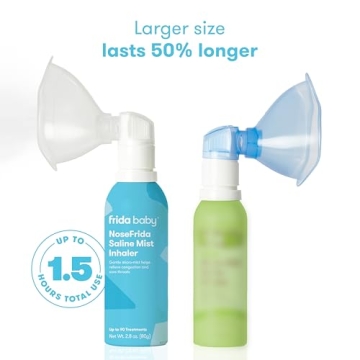 Frida Baby Saline Mist Inhaler for Baby Congestion Relief