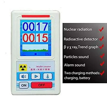 High Accuracy Handheld Geiger Counter Nuclear Radiation Meter