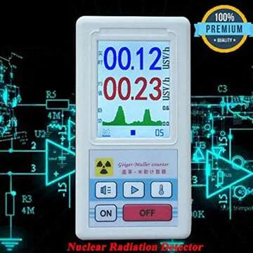 High Accuracy Handheld Geiger Counter Nuclear Radiation Meter