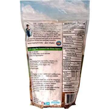 Gluten-Free Prairie Toasted Oat Flour, Certified Gluten Free Purity Protocol, Non-GMO, Vegan, 1 Poun...