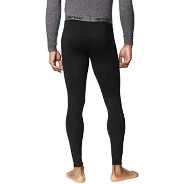 32 Degrees Men's Thermal Baselayer Pant Leggings - 2 Pack