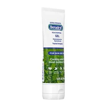 Benadryl Extra Strength Itch Stopping Gel - Pack of 2 for Rapid Relief