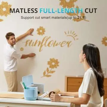 LOKLiK iCraft by HTVRONT Cutting Machine - 5 in 1 Vinyl Cutter Machine with 5X Cutting Force, Cuts 100+ Materials, AI Painting, 13'' Smart Die Cutting Machine for All Crafts Cards 3D Arts Home Decor