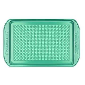 Farberware purECOok Hybrid Ceramic Nonstick Baking Pan / Nonstick Cake Pan, Rectangle - 9 Inch x 13 Inch, Blue