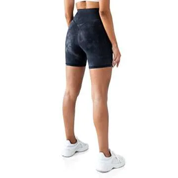 Kamo Fitness Ellyn High Waisted Yoga Shorts 6" Inseam