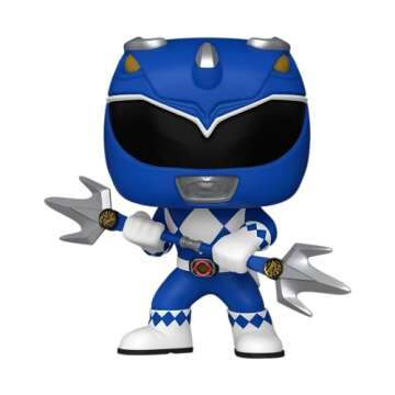 Funko POP! TV: Mighty Morphin Power Rangers 30th Anniversary - Blue Ranger - Power Rangers TV - Coll...