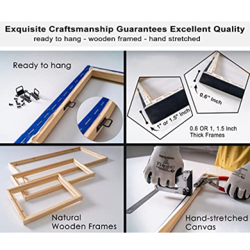 Trendy Multi Panel Graffiti Wall Art for Cool Decor