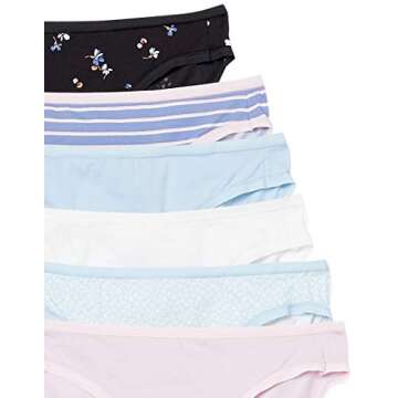Amazon Essentials Women's Cotton Stretch Bikini Panty