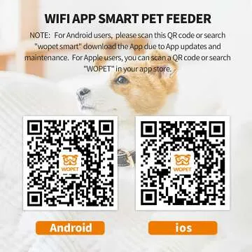 WOPET Smart Pet Camera with Treat Dispenser