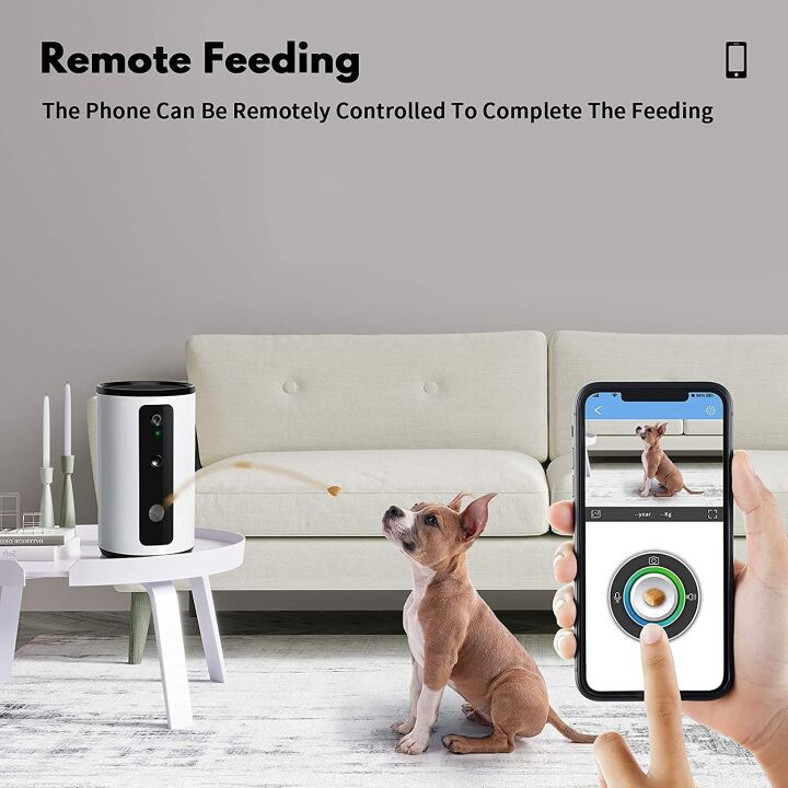 WOPET Smart Pet Camera with Treat Dispenser