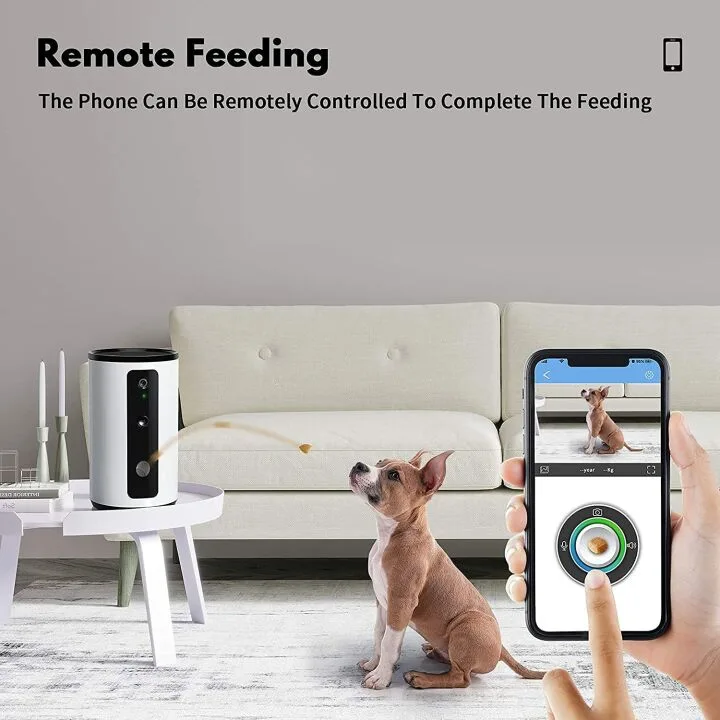 WOPET Smart Pet Camera with Treat Dispenser