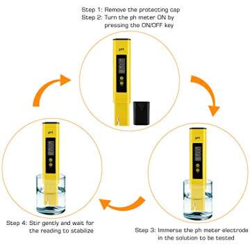 Portable Digital PH Meter for Accurate Water Testing