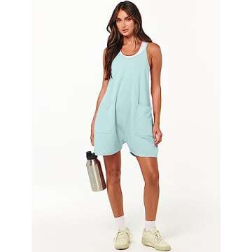 Prinbara Casual Summer Rompers for Women - Stylish & Comfy