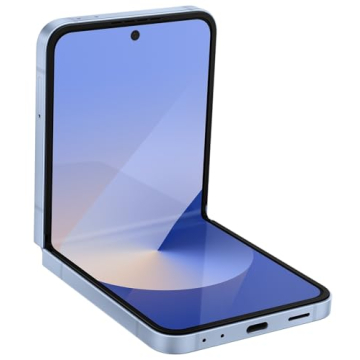 Samsung Galaxy Z Flip 6 AI Cell Phone with FlexCam and 256GB Storage, Unlocked, 2024