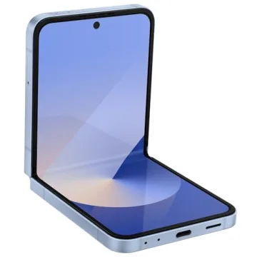 Samsung Galaxy Z Flip 6 AI Cell Phone with FlexCam and 256GB Storage, Unlocked, 2024