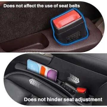 2PCS No Drop Seat Guard - Organize Your Car Efficiently