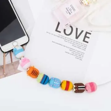 Axanbox 3D Cartoon Animal Cute Cable Protector Charger Cord Protector Charger Protector Charger Cord Saver for iPhone Charger for iPad (11PCS)