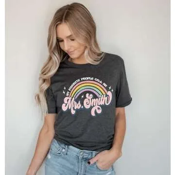 NAZENTI Personalized Teacher Shirts for Every Educator