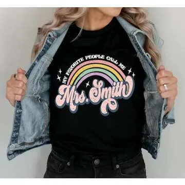 NAZENTI Personalized Teacher Shirts for Every Educator