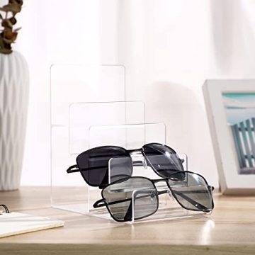 Cabilock 6-Tier Clear Display Stand for Wallets and More